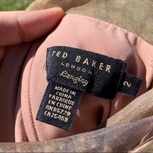 Woodsy/Earthy Ted Baker Langley Dress 🧚‍♀️✨ - Picture 5 of 5